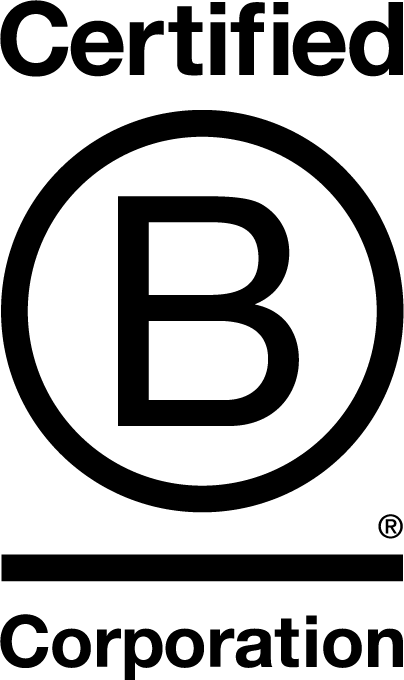 Certified B Corporation logo.