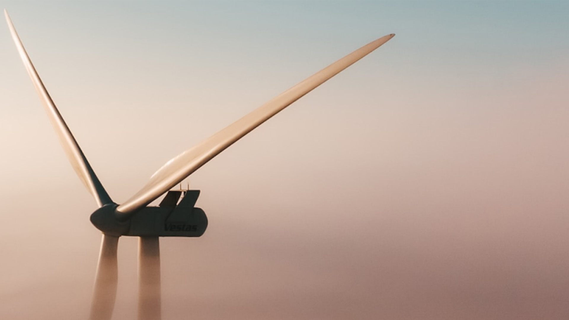 A wind turbine.